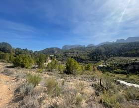 land sale callosa d´en sarria by 65,000 eur